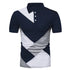 KB Men Polo Men Shirt Short Sleeve Polo Shirt Contrast Color Polo New Clothing Summer Streetwear Casual Fashion Men tops ShedPoundsPortal