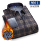 Autumn and winter new fleece shirt men&