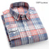 Fashion over size 7XL long-sleeve shirts for men 100%cotton Oxford slim fit plain shirt soft casual elegants designer clothes ShedPoundsPortal
