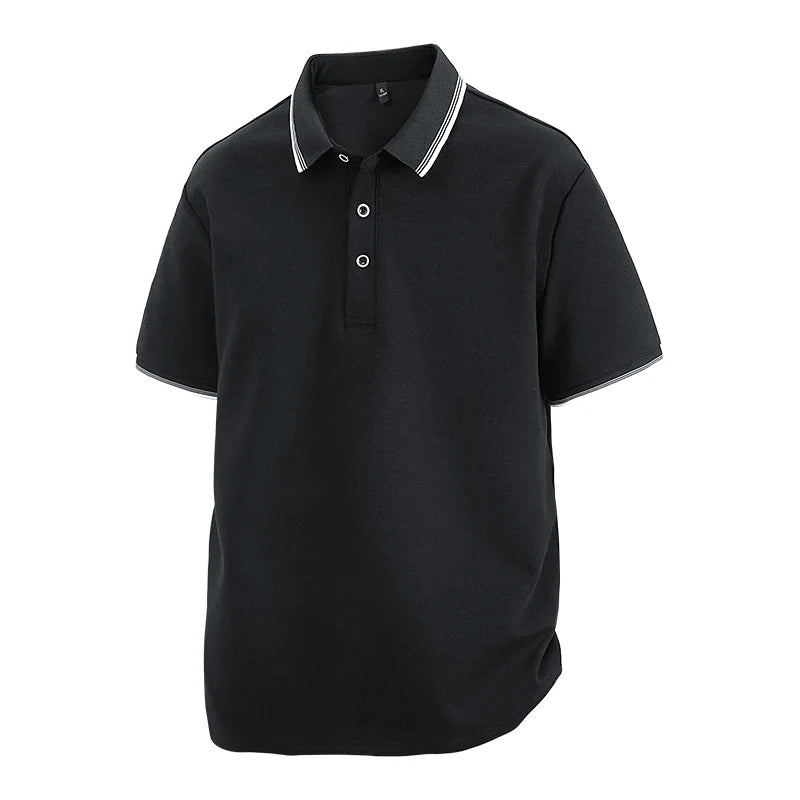 Oversized Men 7XL Polo Shirt 8XL 2025 Summer 95% Cotton Breathable Short Sleeve Collar Business Shirt Golf Man Top Clothes ShedPoundsPortal