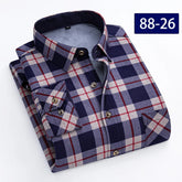 Autumn and winter new fleece shirt men&
