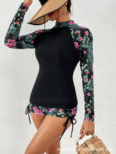 Female Swimsuit With Long Sleeves Swimwear Sports Surfing Tankini Set Beachwear Two-Piece Bathing Suits Pool Women Swimming Suit ShedPoundsPortal