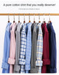 Casual Pure Cotton Oxford Mens Shirts Long Sleeve Plain Soild Regular Fit Fashion Button Man Dress Shirts