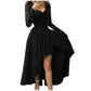 Elegant Satin V-Neck Maxi Dress with Lace Dovetail
