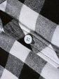 Mens Shirts Single Breaste Classic Plaid Smart Casual Flannel Shirt Long Sleeved Chest Two Pockets Design Spring Autumn Men Tops ShedPoundsPortal