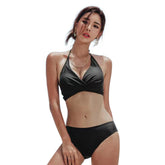 Summer Sexy Swimming Two-Piece Suits for Women High Waist Bikini Set Push Up Bikinis Swimsuits Female Beachwear Bathing Swimwear ShedPoundsPortal