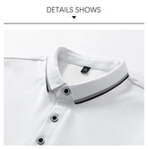 Oversized Men 7XL Polo Shirt 8XL 2025 Summer 95% Cotton Breathable Short Sleeve Collar Business Shirt Golf Man Top Clothes ShedPoundsPortal