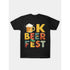 Oktoberfest Beer Fest Graphic T-Shirt For Men & Women - 100% Cotton Casual Short Sleeve Tee With Vibrant Beer Mug & Pretzel Pri ShedPoundsPortal