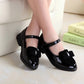 Girls Flats Children Princess Shoes With Bow-knot Sweet Kids Mary Jane