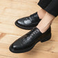 Men Pointed Wedding Formal Oxford Shoes Crocodile pattern Black brown Casual Platform Homecoming Dress Footwear 38-46