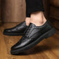 Leather Shoes for Men Luxury High Quality Brogue Shoes comfortable Soft Sole Men&