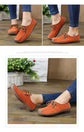 New Arrival Women Casual Shoes 2025 Suede Leather Flats Sneakers Lace Up Moccasins Ladies Shoes Fashion Loafers Plus Size 35-42