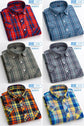 2025 Summer Cotton Plaid Short Sleeve Shirts For Men Plus Size Regular Fit Classic Young  England  Style Shirts Man&