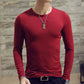 1pcs Spring Autumn Men Long Sleeve T Shirt Mens Thin Solid Casual T-shirts Classic Clothes Men&