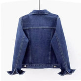 2025 Spring Autumn New Vintage Denim Jacket Women&
