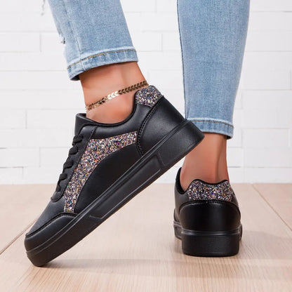 White Sneakers Casual Vulcanized Sport Shoes Fashion White Shoe for Woman Flats Shoes 7785