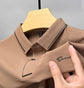 High end luxury brand fashion hot diamond short sleeve Advanced printed POLO shirt summer new Korean version men&