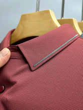High end luxury brand fashion hot diamond short sleeve Advanced printed POLO shirt summer new Korean version men&