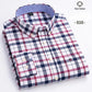 Fashion over size 7XL long-sleeve shirts for men 100%cotton Oxford slim fit plain shirt soft casual elegants designer clothes ShedPoundsPortal