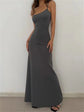 2025 Spaghetti Strap Bodycon Sheath Dress for Women