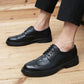 Men Pointed Wedding Formal Oxford Shoes Crocodile pattern Black brown Casual Platform Homecoming Dress Footwear 38-46