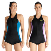 2MM Neoprene Sleeveless Wetsuit Women Swimming Wetsuit with Front Zip One-piece Bathing Surfing Diving Suit for Swim Water Sport ShedPoundsPortal