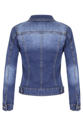 Women Denim Coat Coats Turn Down Collar Spring Maxi Jacket Open Stitch Streetwear Single Breasted Casual Jackets Biker Punk ShedPoundsPortal