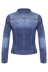 Women Denim Coat Coats Turn Down Collar Spring Maxi Jacket Open Stitch Streetwear Single Breasted Casual Jackets Biker Punk ShedPoundsPortal