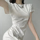 White Dresses for Women 2024 Woman Dress Clothes Midi X New in Chic and Elegant Pretty Cheap Casual Y2k Outfits Harajuku Cotton ShedPoundsPortal