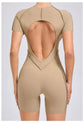 Short Jumpsuit Gym Clothes For Women Sportswear Fitness Overalls Backless Scrunch Booty Yoga Suit Sports Set Outfit ShedPoundsPortal