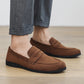 High Quality Men Loafers Comfortable Lightweight Casual Shoes Leather Dress Shoes Slip on Flat Fashion Business Shoes Moccasins