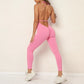 Women Sporty Jumpsuits Fitness Yoga Overalls with Padding Workout Clothes for Women Gym Set Women Bodysuit Sportswear Playsuit ShedPoundsPortal
