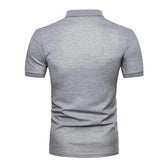 KB Men Polo Men Shirt Short Sleeve Polo Shirt Contrast Color Polo New Clothing Summer Streetwear Casual Fashion Men tops ShedPoundsPortal