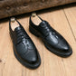 Men Pointed Wedding Formal Oxford Shoes Crocodile pattern Black brown Casual Platform Homecoming Dress Footwear 38-46