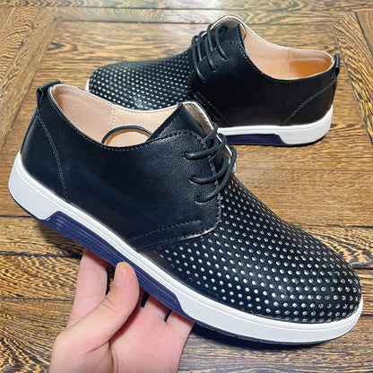 Classic Business Dress Men Shoes Formal Slip on Dress Shoes Mens Oxfords Footwear Elegent Leather Shoes for Men Loafers