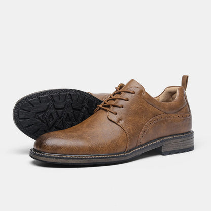 40~46 Casual Shoes Men Fashion Brand Comfortable 2025 Leather Shoes Men 