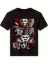 Men’s Horror Icons Cotton Tee | Jason • Freddy • Michael Myers | Casual Streetwear ShedPoundsPortal