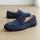 High Quality Men Loafers Comfortable Lightweight Casual Shoes Leather Dress Shoes Slip on Flat Fashion Business Shoes Moccasins