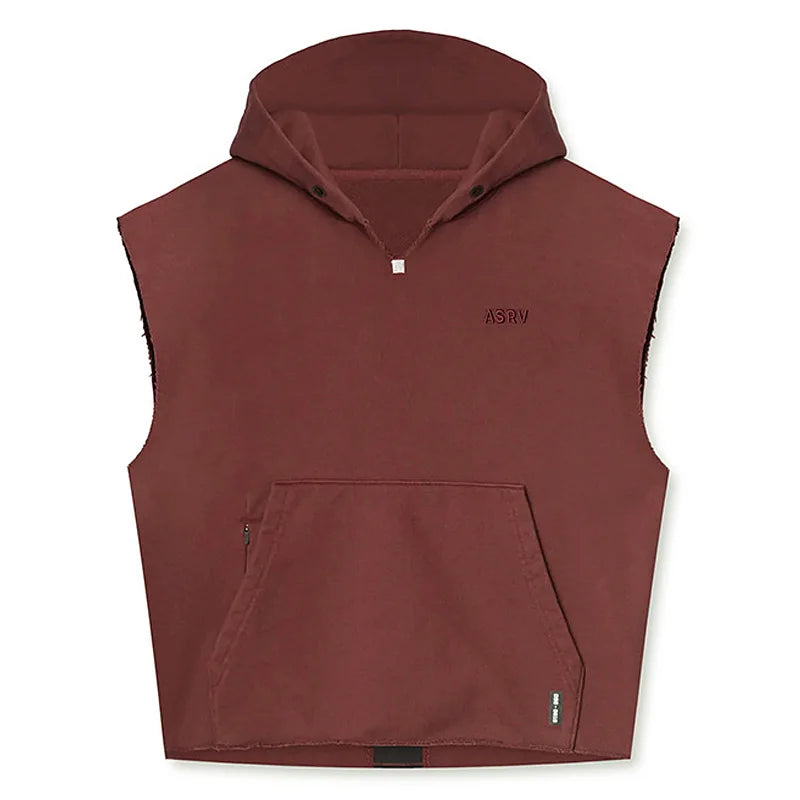 Mens Brand Gyms Clothing Bodybuilding Hooded Tank Top Cotton Sleeveless Vest Sweatshirt Fitness Workout Sportswear Tops Male ShedPoundsPortal