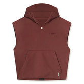 Mens Brand Gyms Clothing Bodybuilding Hooded Tank Top Cotton Sleeveless Vest Sweatshirt Fitness Workout Sportswear Tops Male ShedPoundsPortal