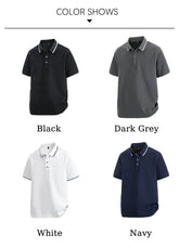 Oversized Men 7XL Polo Shirt 8XL 2025 Summer 95% Cotton Breathable Short Sleeve Collar Business Shirt Golf Man Top Clothes ShedPoundsPortal