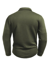 Digital Printed Fabric with Irregular Plaid Pattern, Non-Positioned Plaid Pattern, Thick Long-Sleeve Turn-Down Collar Top, Square Plaid Texture Fabric, Fashionable Casual Everyday Wear ShedPoundsPortal