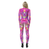 Popular Halloween Jumpsuit Sexy Print Cos Futuristic Clothing Tight Jumpsuit Wholesale Women Clothes Rompers Womens Combinaison ShedPoundsPortal