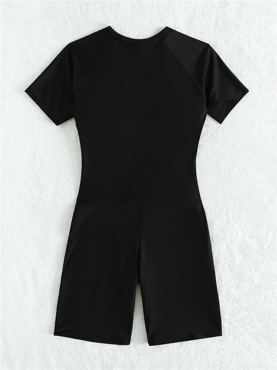 Short Sleeve Surfing Swimsuit 2024 Slim Bodysuit zipper Swimwear Women One Pieces Rash Guard Diving Clothe Bathing Swimming Suit ShedPoundsPortal