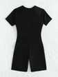 Short Sleeve Surfing Swimsuit 2024 Slim Bodysuit zipper Swimwear Women One Pieces Rash Guard Diving Clothe Bathing Swimming Suit ShedPoundsPortal