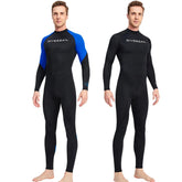 Men Long Sleeve Quick Dry Swimming Suit Adult Nylon Uv Protection Snorkeling Surfing Wetsuit Water Sports One-piece Diving Suit ShedPoundsPortal