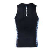 Men Wetsuit Vest Surfing  Water Sports Swimsui Vest Diving Sleeveless Vest for Canoeing Swimming Men Swimsui Vest ShedPoundsPortal