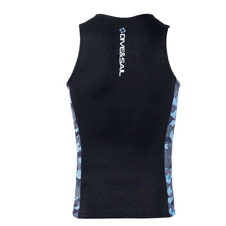 Men Wetsuit Vest Surfing  Water Sports Swimsui Vest Diving Sleeveless Vest for Canoeing Swimming Men Swimsui Vest ShedPoundsPortal