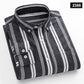 Casual Long-sleeve Shirts for Men Slim Fit Plain Shirt 100%cotton Plaid Striped Tops Soft Designer Fashion Korean Trends Clothes ShedPoundsPortal