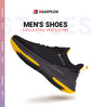 Baasploa Men Running Shoes Lightweight Sport Shoes Mesh Breathable Casual Sneakers Non-Slip Outdoor for Men New Arrival
